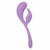 California Ex Novel Rabbit vibrator Elle Dual Flicker (R14682)