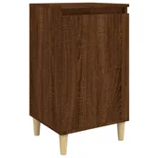Vidaxl vidaXL Nočna omarica rjav hrast 40x35x70 cm material na osnovi lesa