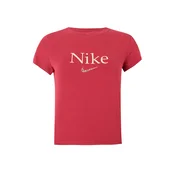 Nike Sportswear Majica bež/rdeča