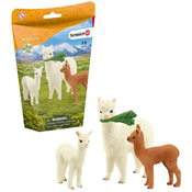 Schleich 42544 - Wild Life - družina alpak