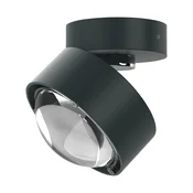 Top Light Puk Mini Move LED leča prozorna, antracit mat/krom - Dnevna soba/jedilnica - Dizajn - antracit mat, krom, prozorno - Kovina
