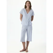 Penti Pižama Pyjama-Sets svetlo modra