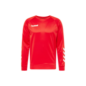Hummel Sportska sweater majica, crvena / bijela