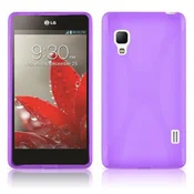 Cadorabo Cadorabo Case, združljiv z LG v pastelni vijolični barvi - zaščitni pokrov iz fleksibilnega silikona TPU, (20586739)