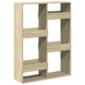 Vidaxl Pregrada za prostor sonoma hrast 100x33x135 cm inženirski les