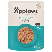 Applaws vrečka za mačke s tuno v želeju 70 g