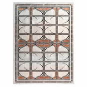 Casa Padrino Luxury Wool Carpet Cream/Brown/Black - Various Sizes