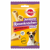 Pedigree Jumbone velikanska kost z govedino - Varčno pakiranje: Maxi 6x180 g (6x1 kos)5 % popust na prvi nakup