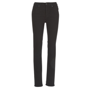 Levis Jeans straight 724 HIGH RISE STRAIGHT Črna