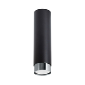 Sollux SL.1409 - Spot svetiljka NERO 1xGU10/10W/230V 22,5 cm crna/sjajni hrom
