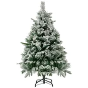 COSTWAY Umetno božično drevo 136 cm 150 LED lučk, (5000073814)