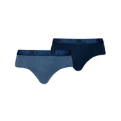 PUMA Briefs (2-Pack) Men, Clothing, Light Blue Melange, 5