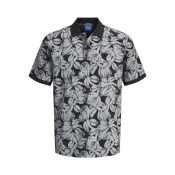 JACK & JONES Muška polo majica 12272985, Crno-bež