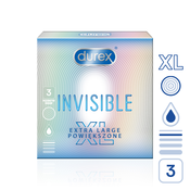 Durex Invisible XL 3 pack
