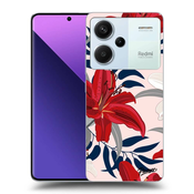 ULTIMATE CASE za Xiaomi Redmi Note 13 Pro+ 5G - Red Lily