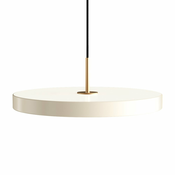 Kremno bela LED zatemnitvena viseča svetilka s kovinskim senčnikom o 43 cm Asteria Plus Medium – UMAGE