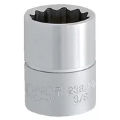 Kljuc nasadni, prihvat 3/8, dvanaestougaoni 238/1 12p 20mm UNIOR