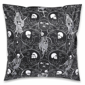 Prevleka za vzglavnik KILLSTAR - Danse Macabre Double Sided - Črna - KSRA008655