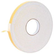 Vidaxl Samolepilni pena trak 10 szt. Bela 20mm x 10m CR pena