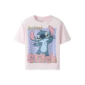 NAME IT Majica NKFADARA STITCH svetlo modra / zlata / roza / rosé
