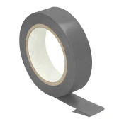 Izolacijski trak, odporen proti ognju, siv, širok 15 mm, debel 0,13 mm, dolg 10 m