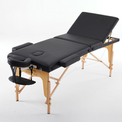 Trodelni stolovi za masažu MasterPRO Professional 3 - Black