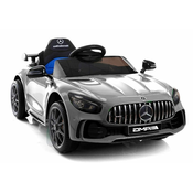 Licenciran otroški avto na akumulator Mercedes GTR - sivi/lakiran