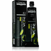 L’Oréal Professionnel Inoa permanentna barva za lase brez amoniaka odtenek 4.0 60 ml