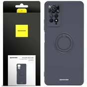 Spacecase SPACECASE SILIKONSKI OVITEK OBROČ ZA XIAOMI REDMI NOTE 11 PRO 4G 5G ČRN, (21962826)