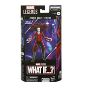 HASBRO Marvel Hasbro Legends Series MCU Disney Plus Zombie Scarlet Witch akcijska figura, 2 dodatka in 1 del za sestavo figure, večbarvna (F3703), (20838006)