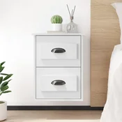 vidaXL vidaXL Stenska nočna omarica bela 41,5x36x53 cm, (20730121)