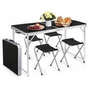 Shoppster Sklopivi set za kampovanje, sto i 4 stolice