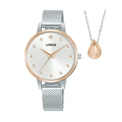 Lorus RG288XX9 Ladies Watch Set With Necklace 32mm