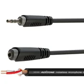Avdio kabel Jack 3,5 mm stereo/Jack vtičnica 3,5 mm stereo 3 m Roxtone SACC260L3