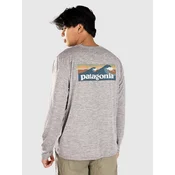 Patagonia Cap Cool Daily Graphic Longsleeve Lycra feather grey