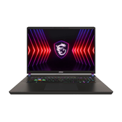 MSI MSI Vector 17 HX A14VHG-848SI-GG91490X32GX i9-Intel Core i9-14900HX/32GB/1TB/RTX 4080/W11H prenosni računalnik, (21125906)