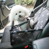 Sigurnosna autosjedalica za ljubimce (prikladna za pse do 15 kg) | PETLIFE, Ružicasta