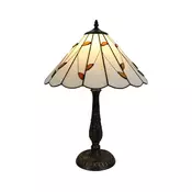 Brilagi - Tiffany vitražna stona lampa FOLIA 2xE27/60W/230V