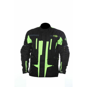 MAXX NF 2201 Dolga tekstilna jakna neon zelena M