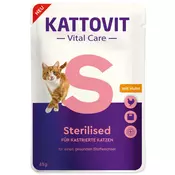 Kattovit Vital Care Sterilised Pouches s piščancem - 85 g