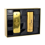 Paco Rabanne 1 Million darilni set toaletna voda 100 ml + deodorant v spreju 150 ml za moške