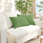 Jastucici za sofu 2 pcs Svijetlo zelena 60 x 40 cm