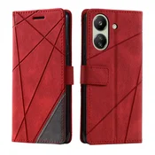Rdeča Flip Line torbica (Xiaomi Redmi 13C 4G)