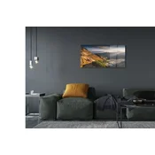 tulup.si Slika na akrilnem steklu Mountain sunrise 100x50 cm 2 obešalnika