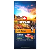 Hrana Ontario Adult Medium Lamb & Brown Rice 12kg