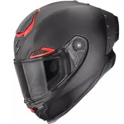 Scorpion EXO-RACE Air Solid FIM2 full face motociklisticka kaciga mat crno-crvena