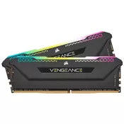 Komplet Corsair Vengeance RGB Pro SL bijeli 32 GB (2x16 GB) DDR4-3600 CL18 DIMM memorija optimiziran za AMD