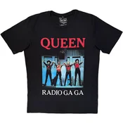 Queen Radio Ga Ga Black M Majica