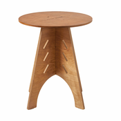 SoBuy SoBuy lesena kavč miza v barvi lesa v skandinavskem slogu, (21123461)