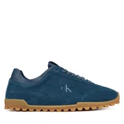 Superge Calvin Klein Low Profile Run Mg Sue Db Laces HW0HW03150 Mornarsko modra